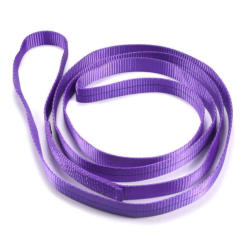 1 ໂຕນ Flat Webbing Sling ກັບ