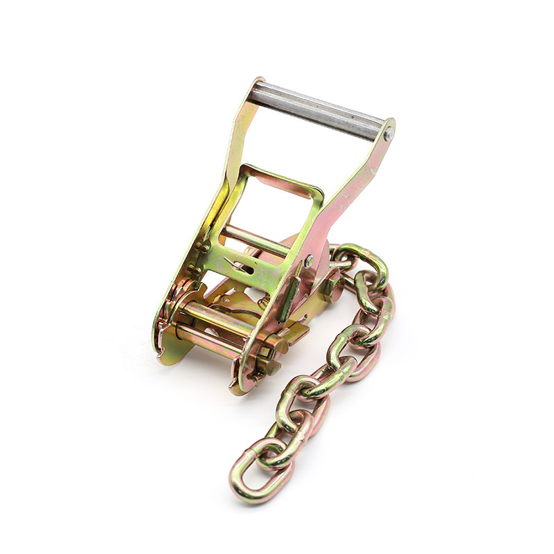 2Inch Ratchet Buckle ມີຕ່ອງໂສ້ແຫວນ