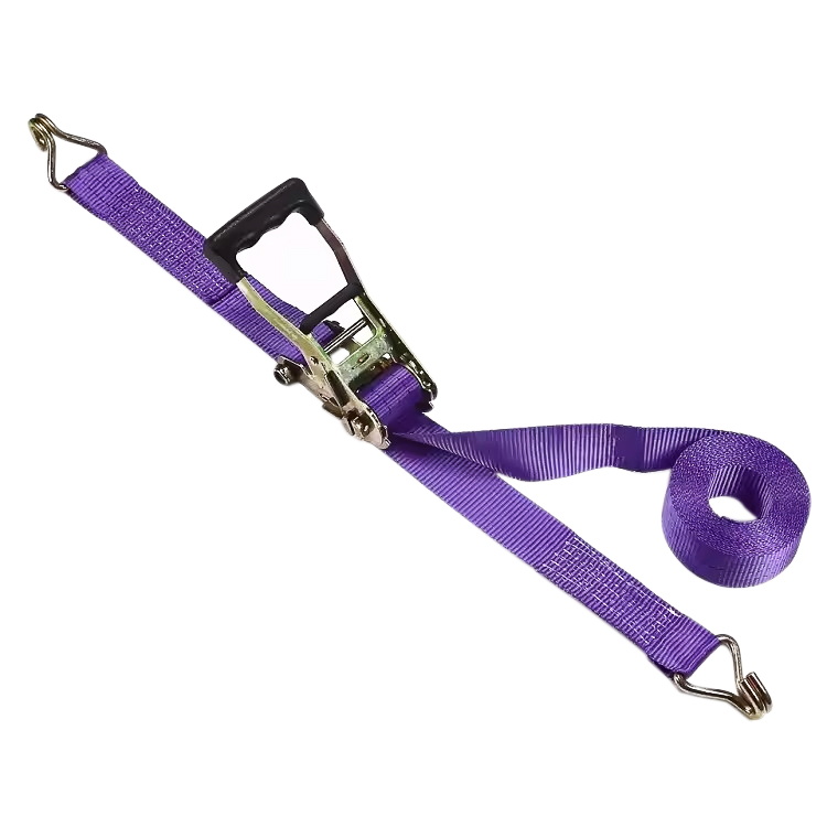 38mm 3T Purple Finger Rubber Handle Strap