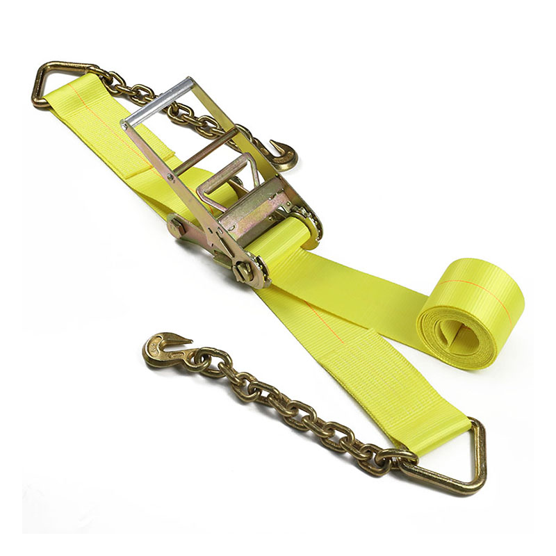 4INCH Ratchet Strap ດ້ວຍການຂະຫຍາຍຕ່ອງໂສ້