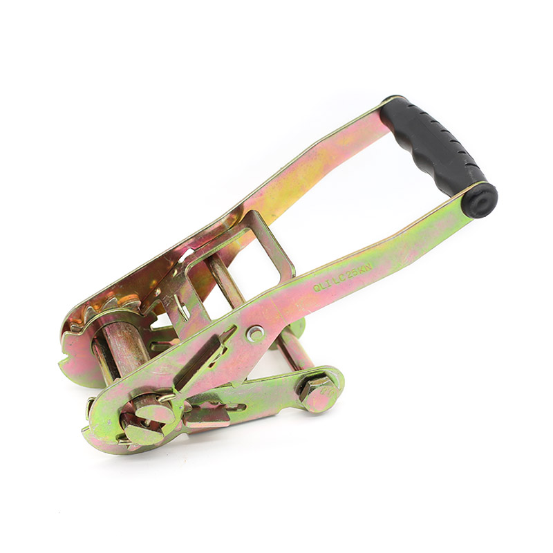 50MM Ratchet Buckle ມືຈັບນິ້ວມືພາດສະຕິກສີດໍາ