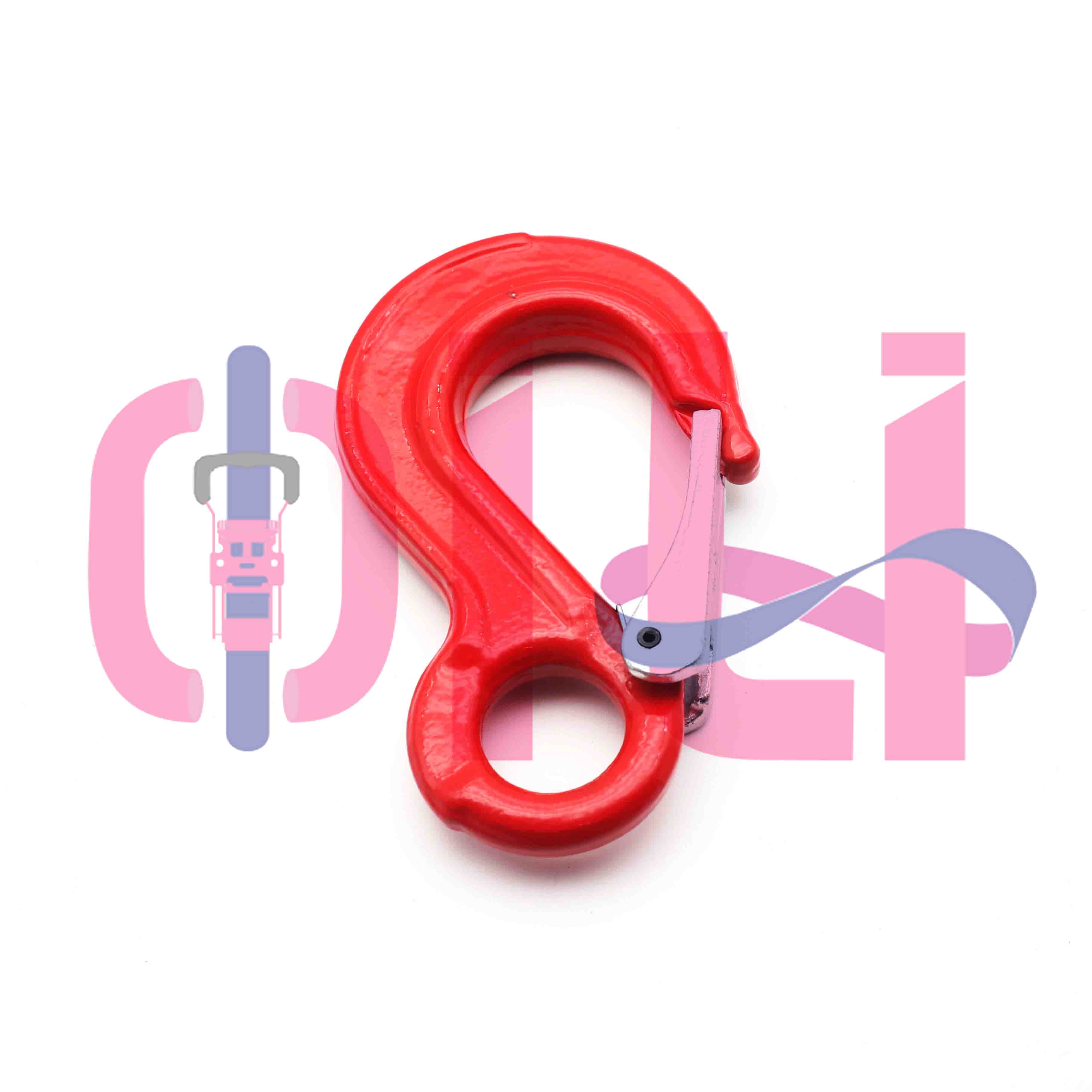 G80 ປັບ Clevis Hook Chain Sling ຍົກຕ່ອງໂສ້ Sling