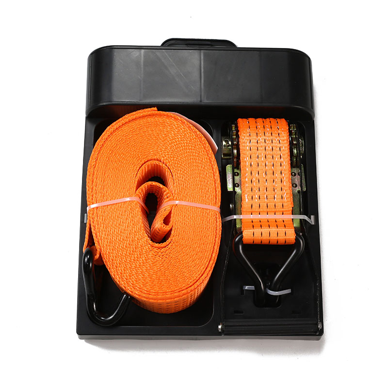 Ratchet Strap ໃນກໍລະນີພາດສະຕິກ 50MM