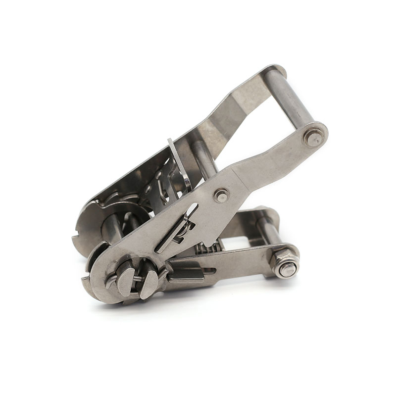 ສະແຕນເລດ Ratchet Buckle