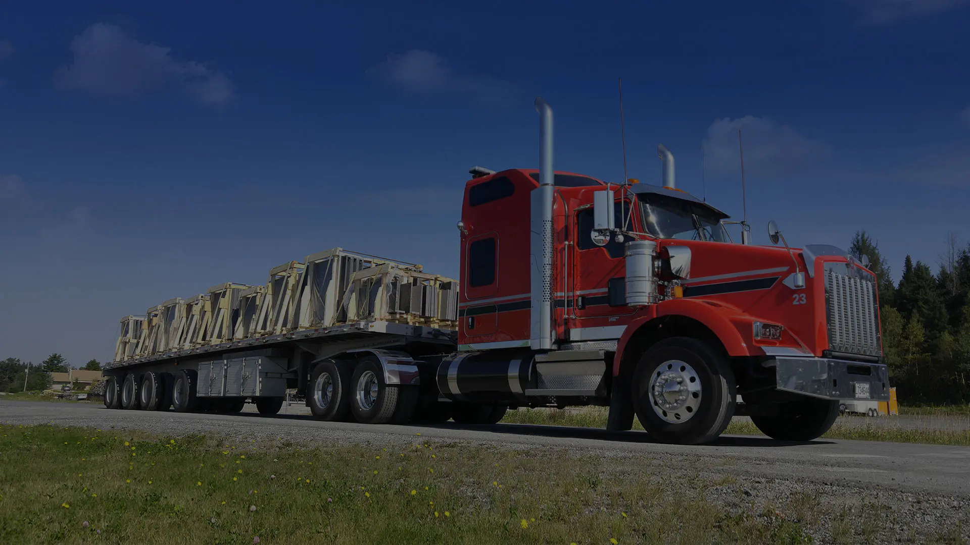 ລົດບັນທຸກ Flatbed